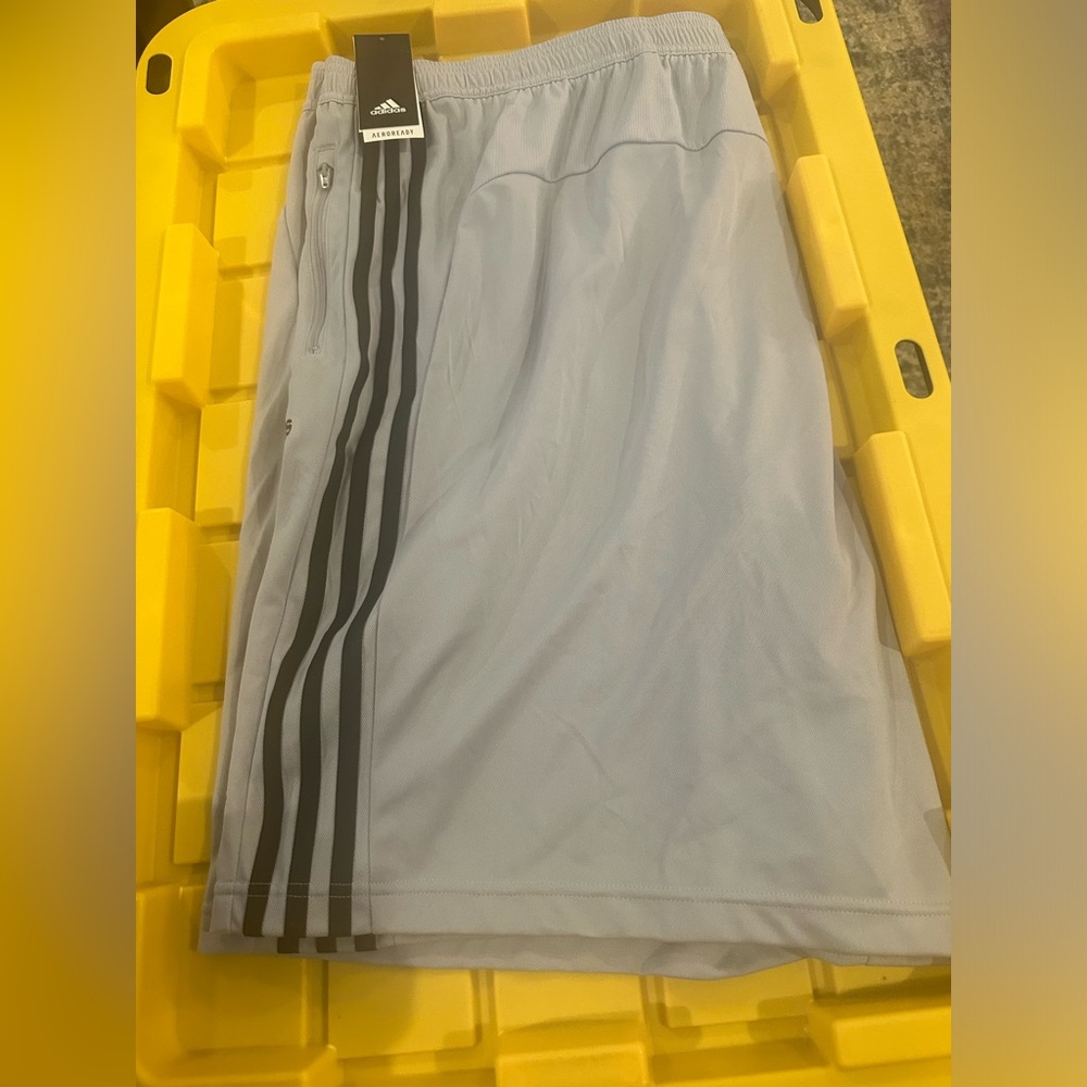 Lot of 2 Big and Tall Adidas Shorts w/ 3 Stripes